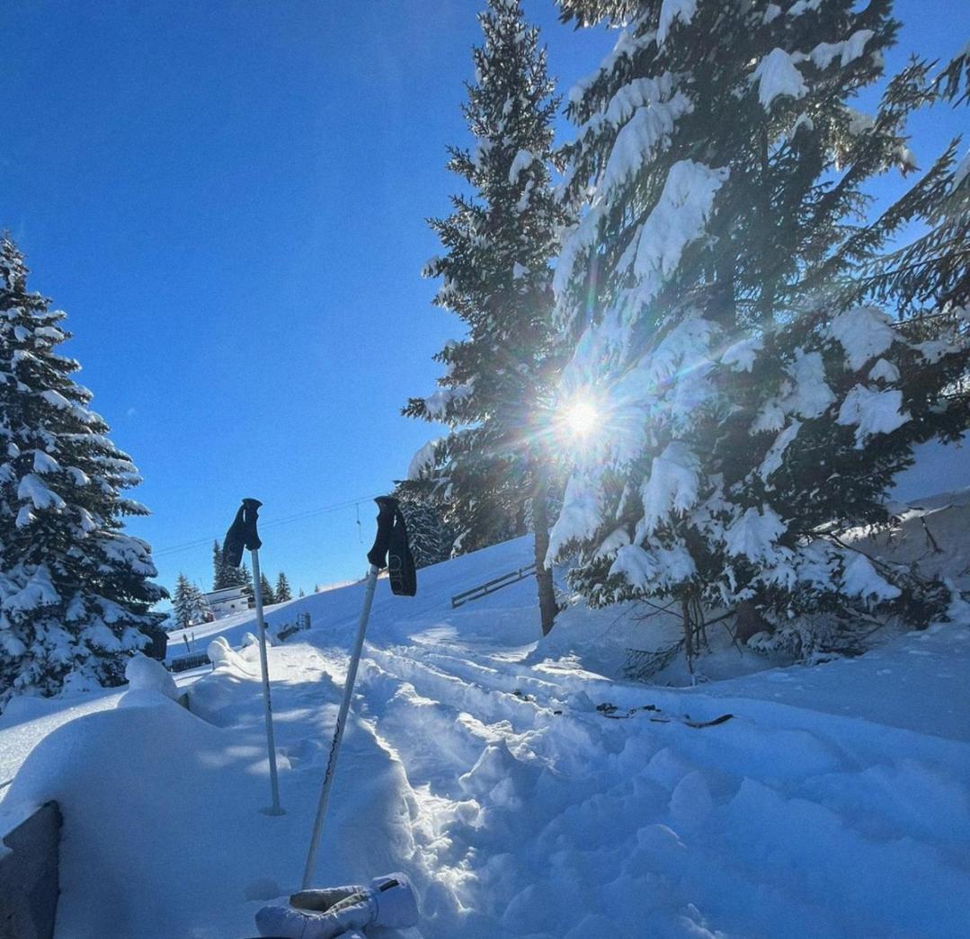 Gaestehaus Alpenblick Mutters Esterno foto